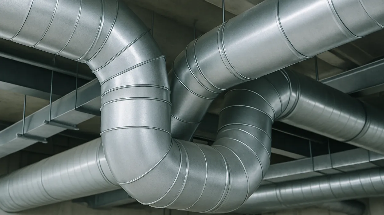 Metal air ducts from Georgetown AC Repair in Georgetown, TX - Commercial ac repair
